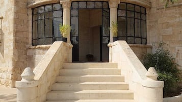 Façade de l’hébergement