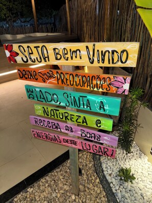 Detalhe da fachada