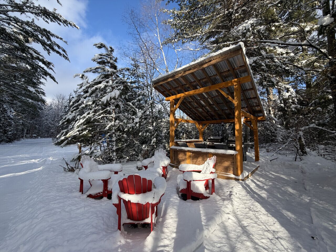 Enceinte de l’hébergement