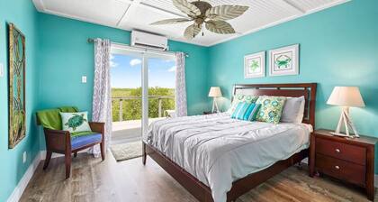 Rum Reef, 6 bedroom house in North Side, pool, private beach, kayaks, bikes.