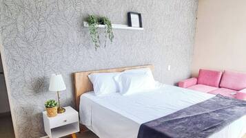 Apartment, Balcony, City View | Iron/ironing board, free WiFi