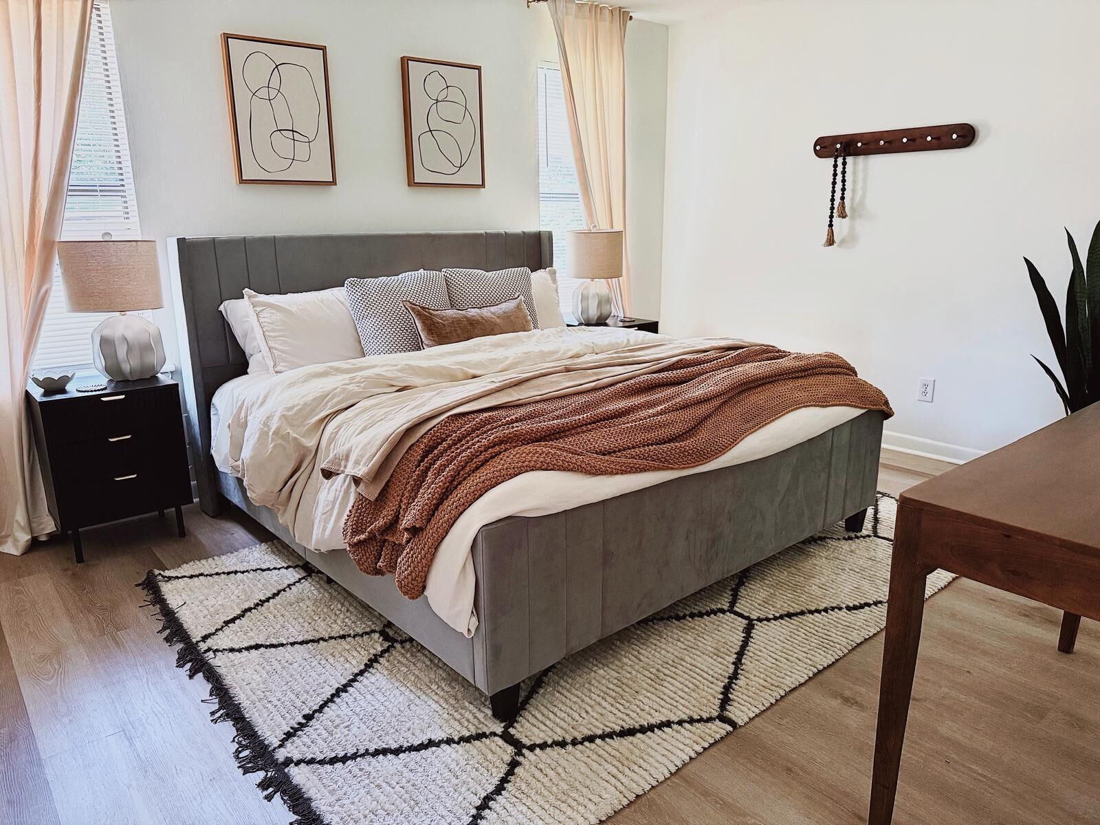2 bedrooms, desk, iron/ironing board, free WiFi