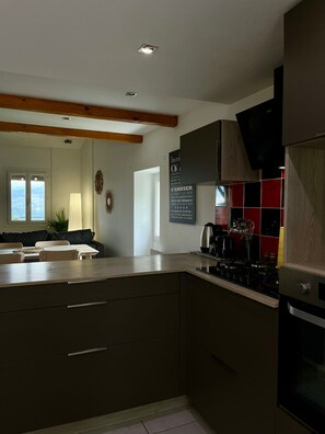 Microwave, oven, dishwasher