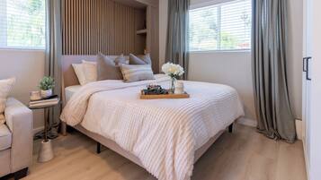 1 soverom, strykejern/-brett, wi-fi og sengetøy