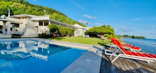 Le Ficus Grande Villa Bord de mer Avec Piscine