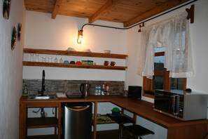 Superior Bungalow | Private kitchen - Cabañas Villaseñor (Huasca de Ocampo)