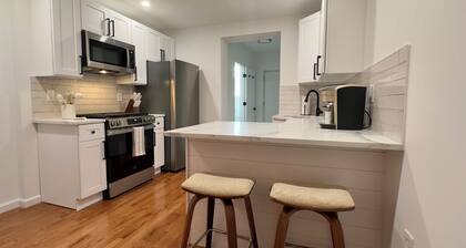 Stylishly Furnished Fishtown Home w/ Office & Private Patio – 30+ Day Stay