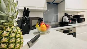 Appartement, uitzicht op stad | Privékeuken