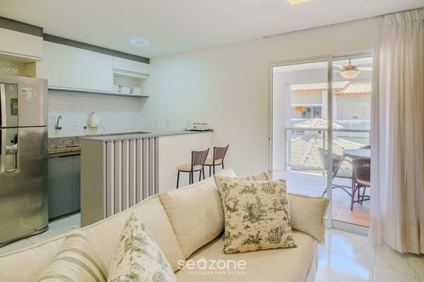 Apartamento básico | Área de estar