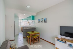 Living area - Apt. in a Seaside Condominium Itacimirim-ba Iab109 (Camaçari)