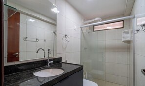 Bathroom - Apt in Condo one Block From the sea w Pool Hss0007 (João Pessoa)