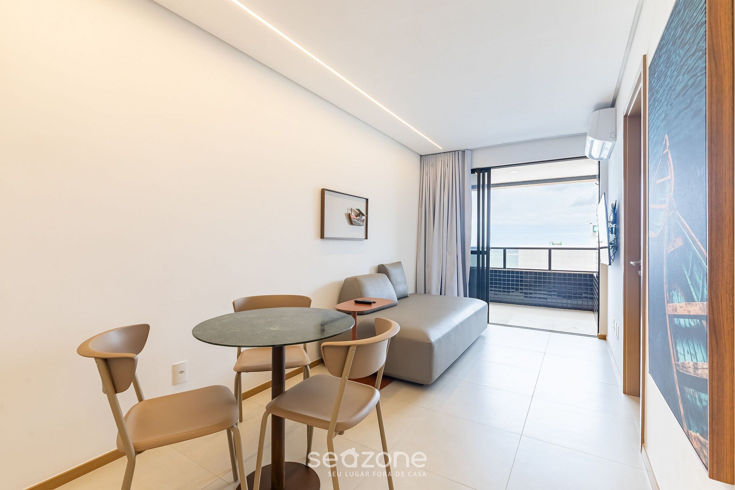 Apartamento básico | Área de estar