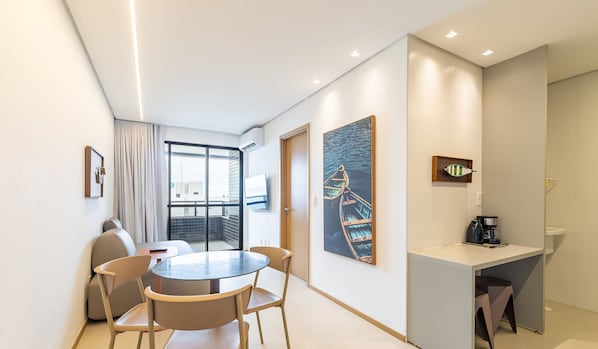 Apartamento básico | Área de estar