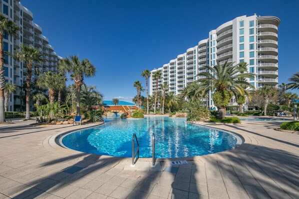 Pool - Amazing Gulf‑View 2BR on the 12th Floor! (Destin)