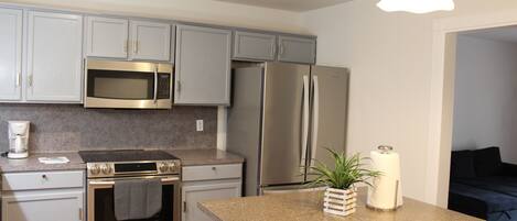 Microwave, oven, stovetop