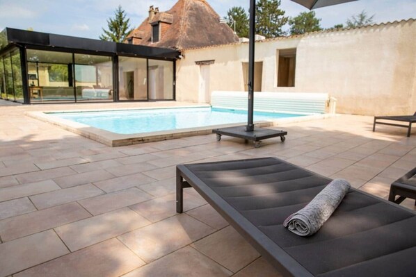 Beheizter Pool