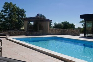 Una piscina climatizada