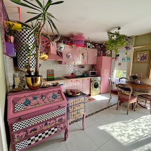 Microwave, oven, stovetop