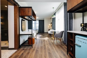 Coffres-forts dans les chambres, rideaux occultants