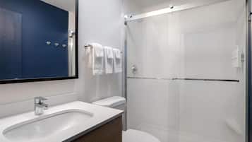 Badkamer met douche
