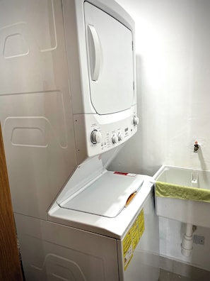 Deluxe Apartment, City View | Laundry