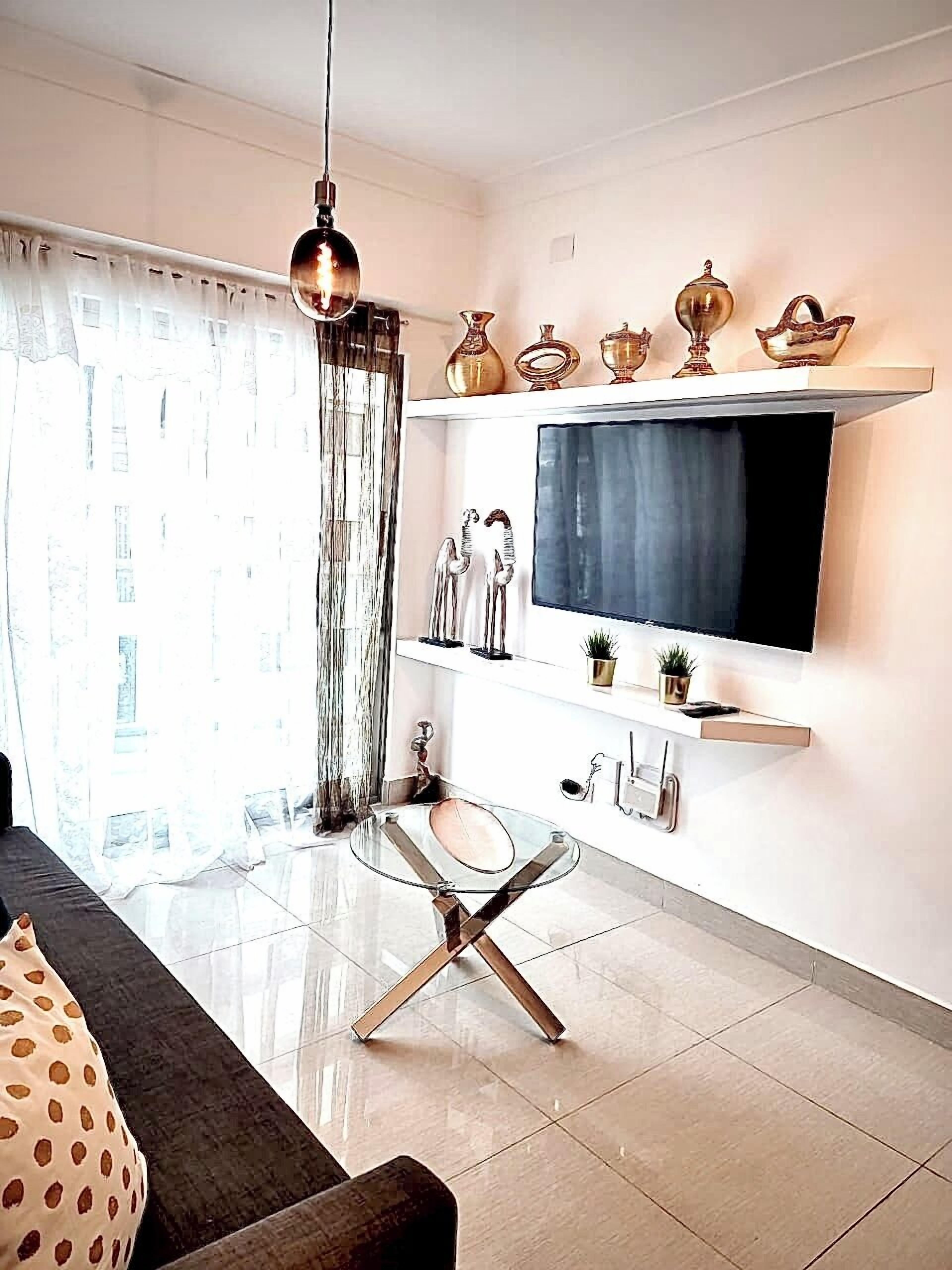 Lägenhet Deluxe - utsikt mot staden | Vardagsrum