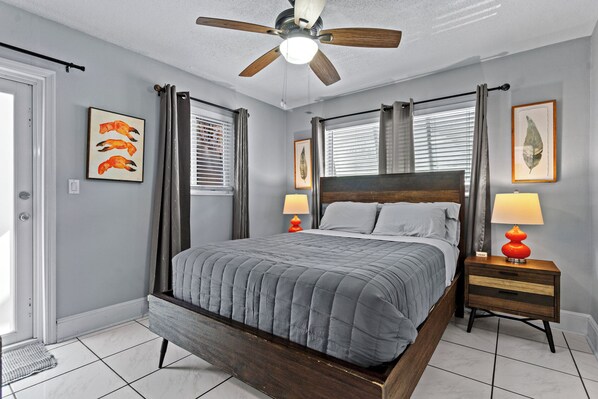 1 habitación, tabla de planchar con plancha, wifi y ropa de cama 