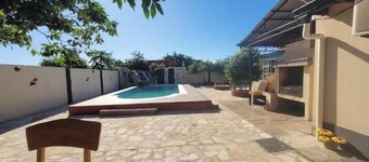 Glazed room terrace/viewpoint pool/waterfall