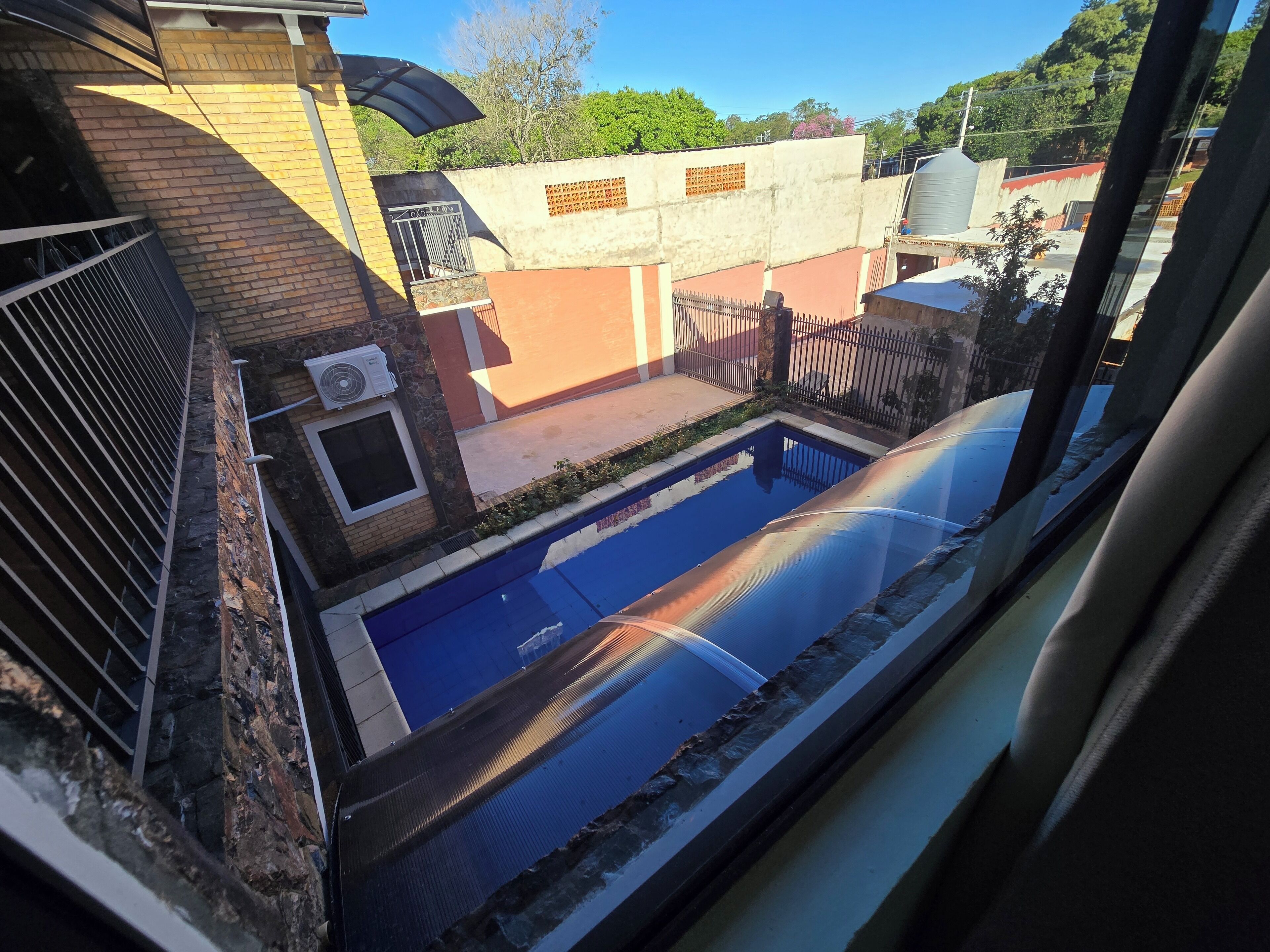 Alberca al aire libre 