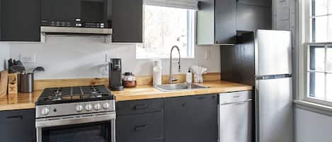 Cabaña de lujo, varias camas, cocina | Cocina privada