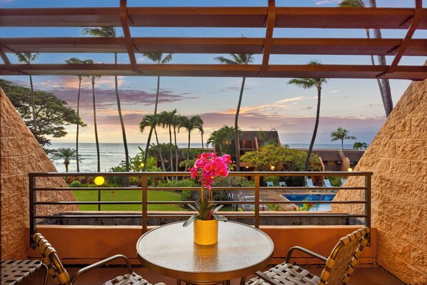 Appart'hôtel Classique, 1 chambre, véranda, vue océan | Lanai