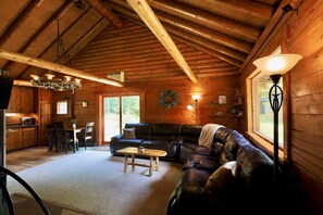 Televisor i llar de foc