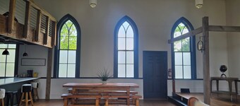 Step Into a Soulful Hideaway In This Restored 1860s Country Church!