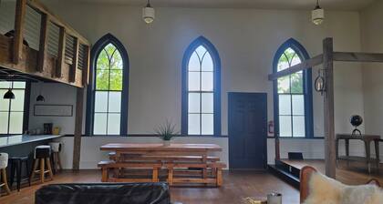 Step Into a Soulful Hideaway In This Restored 1860s Country Church!