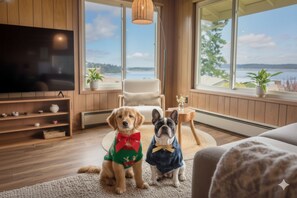 Smart TV - Stunning Ocean & Mountain Views | 2BR/2BA with BBQ (Oak Harbor)