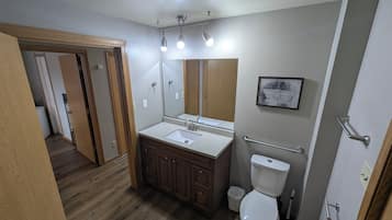 Towels, soap, toilet paper