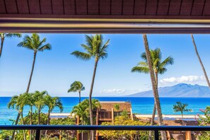 Klassiek appartement, 1 slaapkamer, veranda, uitzicht op zee | Uitzicht vanuit de kamer