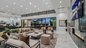 Interior - Sleeps 54 3 Luxury Villas w/ Pool + Spa, Pickleball Bravo by Avantstay (Indio)