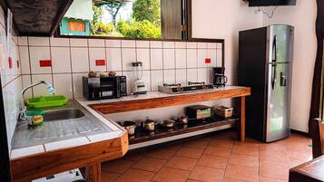 Microwave, oven, stovetop, toaster