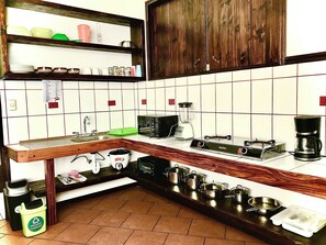 Microwave, oven, stovetop, toaster