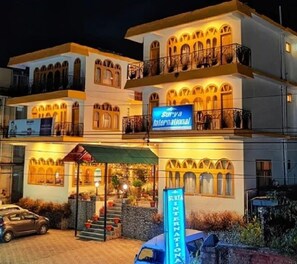 Façade de l’hébergement