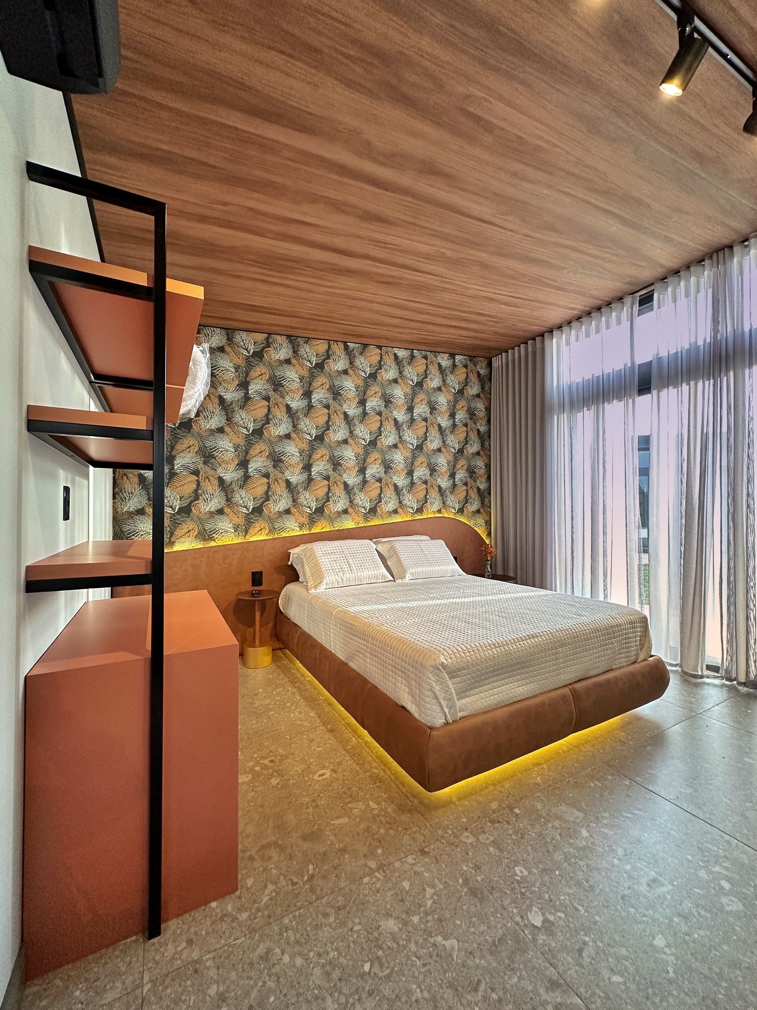 1 habitación, internet y ropa de cama 