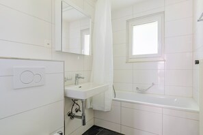 Hair dryer, towels