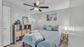 4 soverom, strykejern/-brett, wi-fi (inkludert) og sengetøy