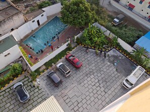 Alberca al aire libre 