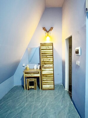 Chambre Double, balcon, vue jardin | Bureau, Wi-Fi gratuit