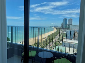 Quarto casal luxo, vista para a praia | Vista para praia/oceano