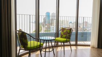 Executive Double Room, Partial Ocean View | View from room