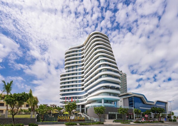 Façade de l’hébergement