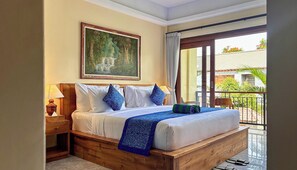 Deluxe Double Room, Garden View | In-room safe, desk, soundproofing, free WiFi - Mimpi Luwih Ubud (Ubud)